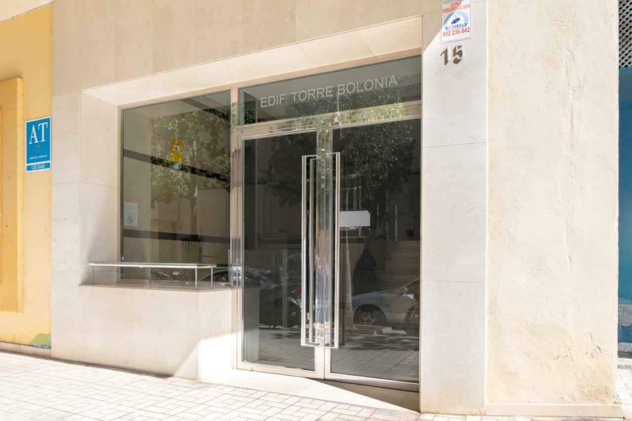 Apartamento Malaga Beach Exteriör bild