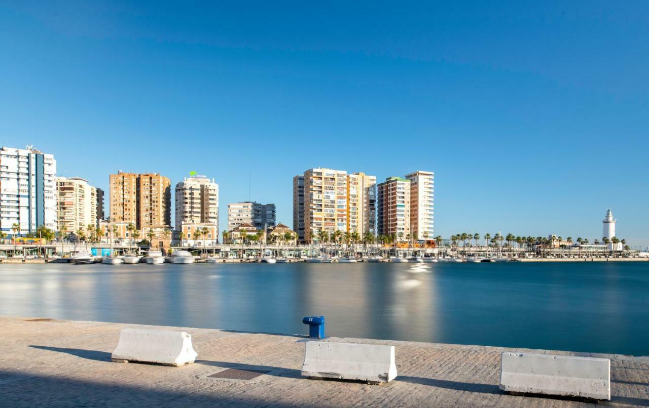 Apartamento Malaga Beach Exteriör bild